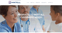 Desktop Screenshot of miktell.com